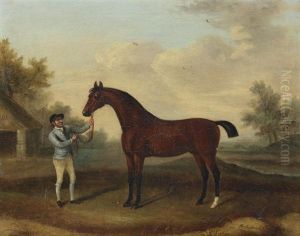 Vestris' Held By A Jockey by Francis Sartorius