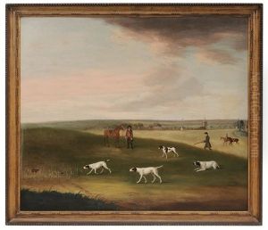 Partridge Shooting With Pointers At Exning Near New Market