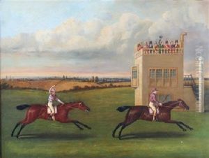 Lord Darlington's Champion Beating Mr. Heathcote's Warter by Francis Sartorius