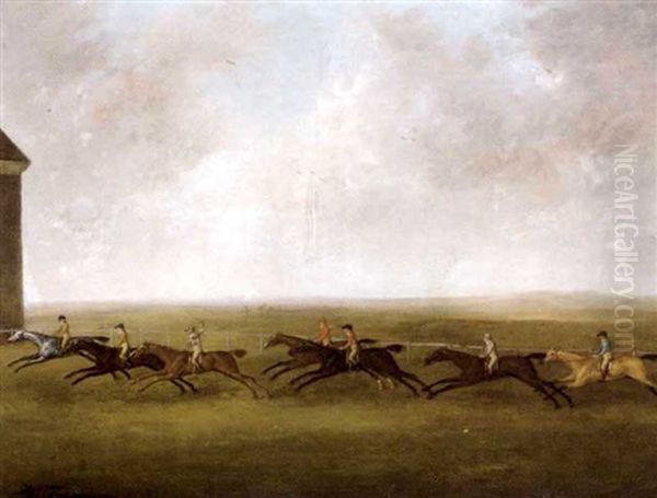 A Race At Newmarket - view 1