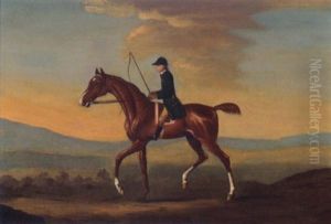 A Gentleman On A Chestnut Hunter by Francis Sartorius