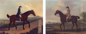 A Horseman On The Road To Bagshot by Francis Sartorius