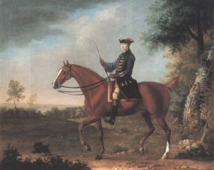 A Gentleman On His Chestnut Hunter