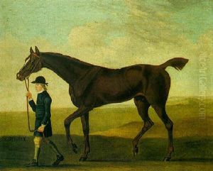 "sedbury", A Chestnut Racehorse Led By A Groom by Francis Sartorius