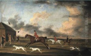 The Match Between The Hounds Of Hon. John Smith Barry And Hugo Meynell by Francis Sartorius