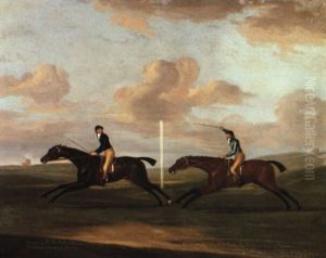 The Race For The King's Plate At Newmarket Won By 'tottnridge' by Francis Sartorius