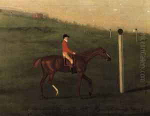 'eclipse' With Jockey Up Walking The Course For The King's Plate 1776 by Francis Sartorius