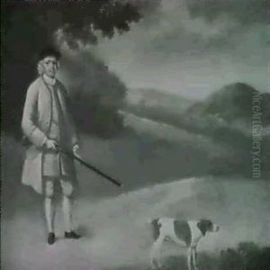A Gentleman Out Shooting With His Dog by Francis Sartorius