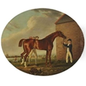 Life Of A Race Horse: Mare And Foul; Grooming The Horse For A Race; Huntsman With Hounds In Full Cry; Return To The Stable (set Of 4) by Francis Sartorius the Younger