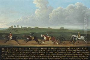 The Chaise Match Run On Newmarket Heath On Wednesday 29 August 1750