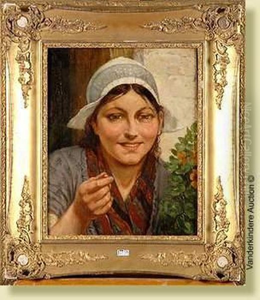 Portrait D'une Jeune Fermiere - view 1