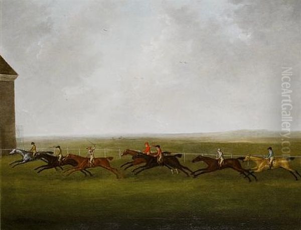 A Race At Newmarket - view 1