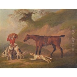 The Whipper In Bringing Up The Fox Hounds; The Death by John Nost Sartorius