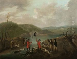 Otter Hunting, A Set Of Three