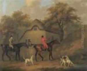 The Return From The Hunt by John Nost Sartorius