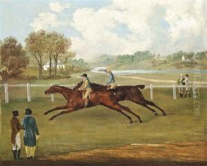 A Close Finish by John Nost Sartorius