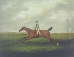 Mr. Wilson's "sophia" With Jockey Up by John Nost Sartorius