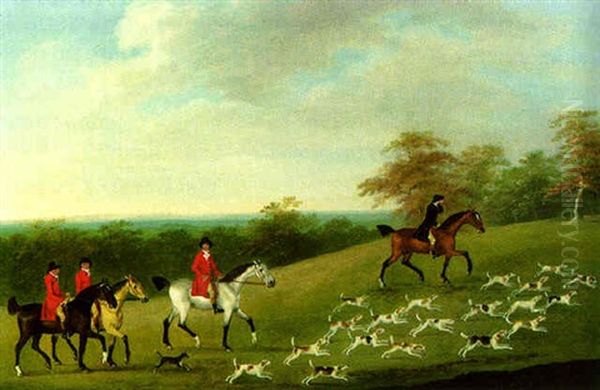 The Charlton Hunt Drawing A Covert - view 1