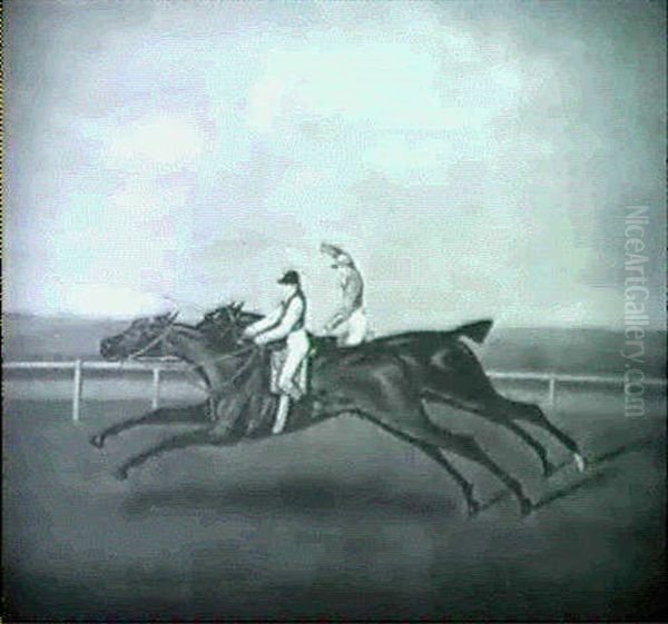 The Close Match/a Riding Scene - view 1
