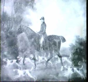 A Huntsman With His Hounds by John Nost Sartorius