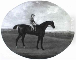 Rockingham, With Mr. Darling Up In A Landscape by John Nost Sartorius