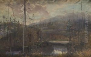 Forest Stream by Sylwerjusz Saski