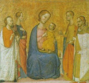 Madonna Con Bambino E Quattro Santi Madonna Con Bambino E Quattro Santi