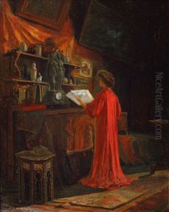 Principesa Maria In Interior Oriental by Alexandru Satmary