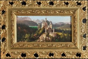 Blick Auf Schloss Neuschwanstein