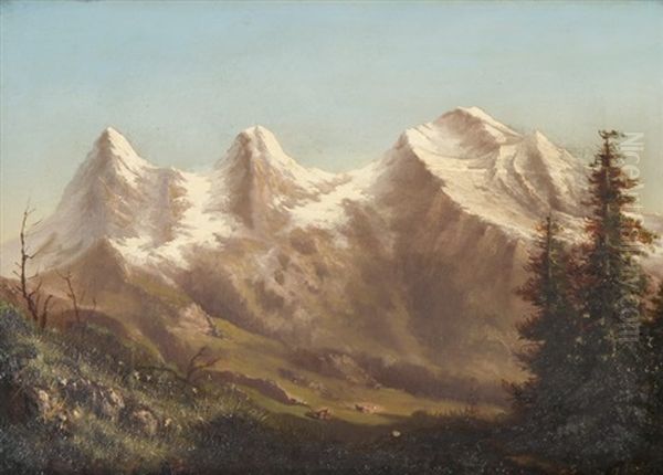 Eiger, Monch Und Jungfrau - view 1