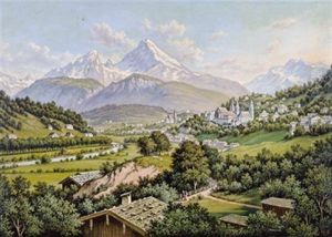 Blick Auf Berchtesgarden