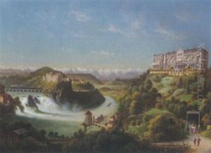 Blick Auf Den Rheinfall