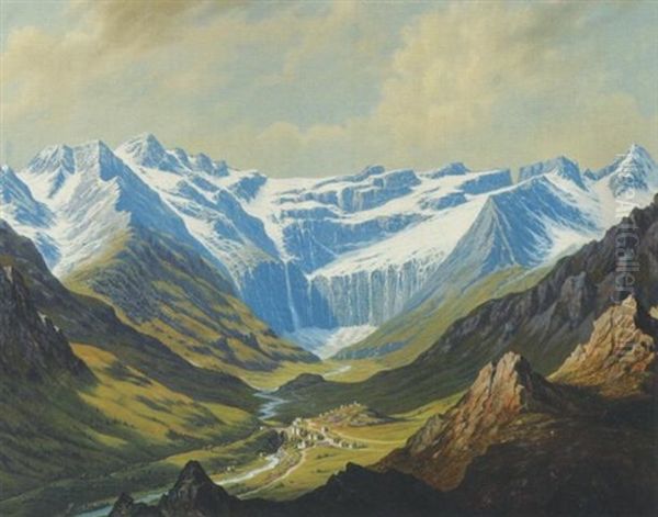 Schweizer Gebirgstal - view 1