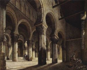 Innenraum Der Kathedrale Santa La Blanca/toledo