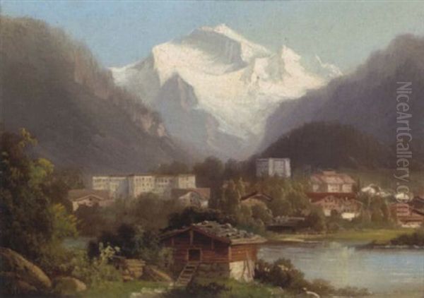 Blick Auf Interlaken Und Jungfrau - view 1