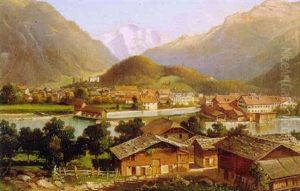 Village Dans La Vallee