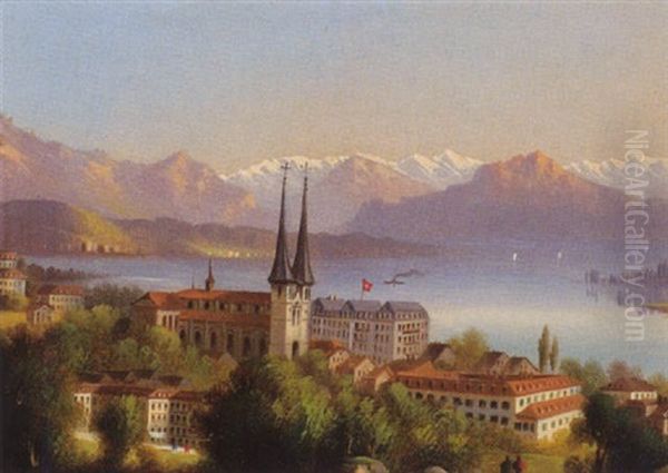 Blick Auf Genf - view 1