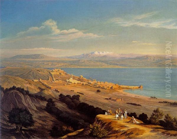 The Lake Of Tiberias, Looking Towards Hermion - view 1