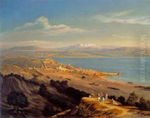 The Lake Of Tiberias, Looking Towards Hermion