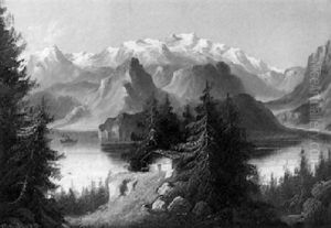 Schweizer Gebirgssee