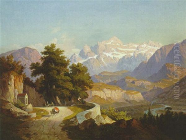 A Mountainous Landscape - view 1