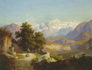 A Mountainous Landscape A Mountainous Landscape