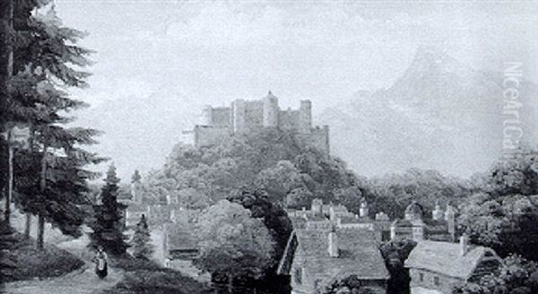Blick Auf Die Festung Hohensalzburg - view 1
