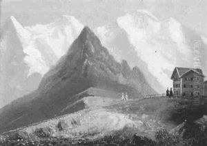Eiger, Monch, Jungfrau Und Mannlichen by Hubert Sattler