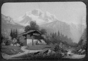 Ansicht Der Jungfrau by Hubert Sattler
