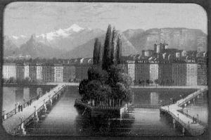 Ansicht Von Genf by Hubert Sattler