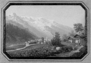 Ansicht Von Chamonix by Hubert Sattler