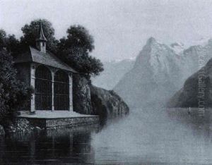 Die Tellkapelle Am Vierwaldstattersee by Hubert Sattler