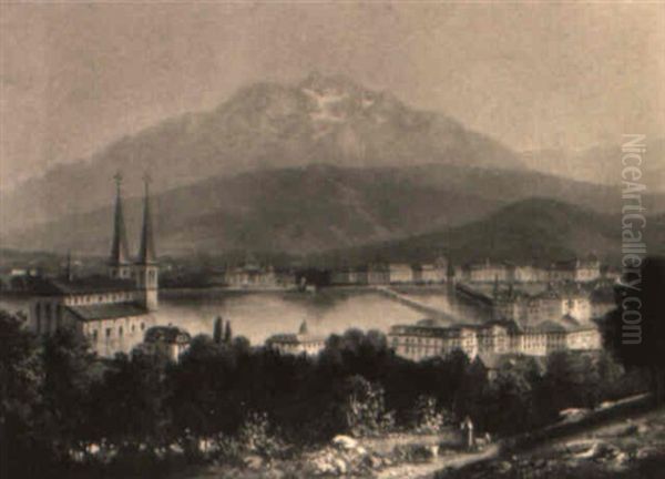 Blick Auf Luzern - view 1