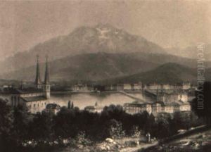 Blick Auf Luzern by Hubert Sattler